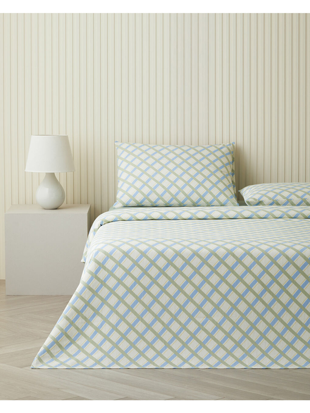 Soft Breeze Çift Kişilik Pike Takımı 200x220 cm Yeşil-1