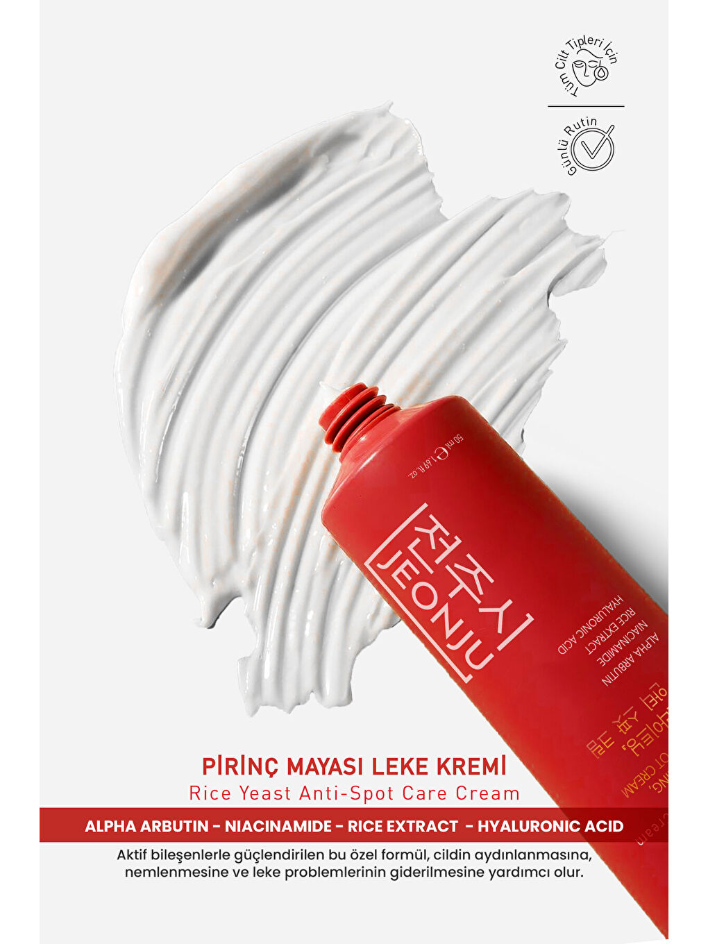 Pirinç Mayası Leke karşıtı bakım kremi-1