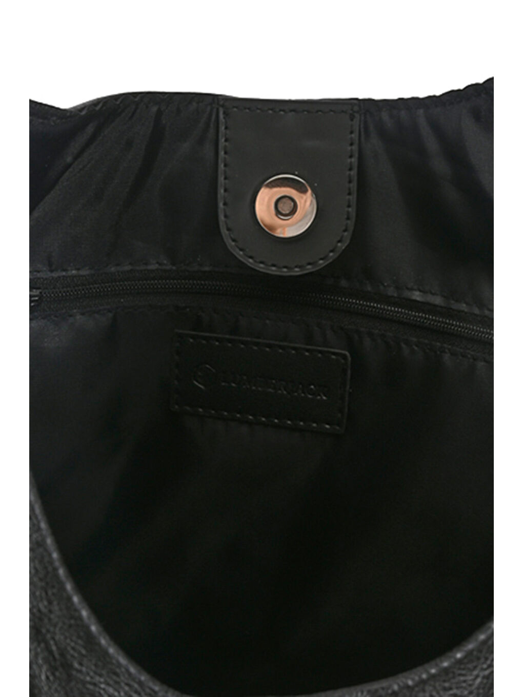 YKM BSC SHOPPER 5PR Siyah Kadın Omuz Çantası-3