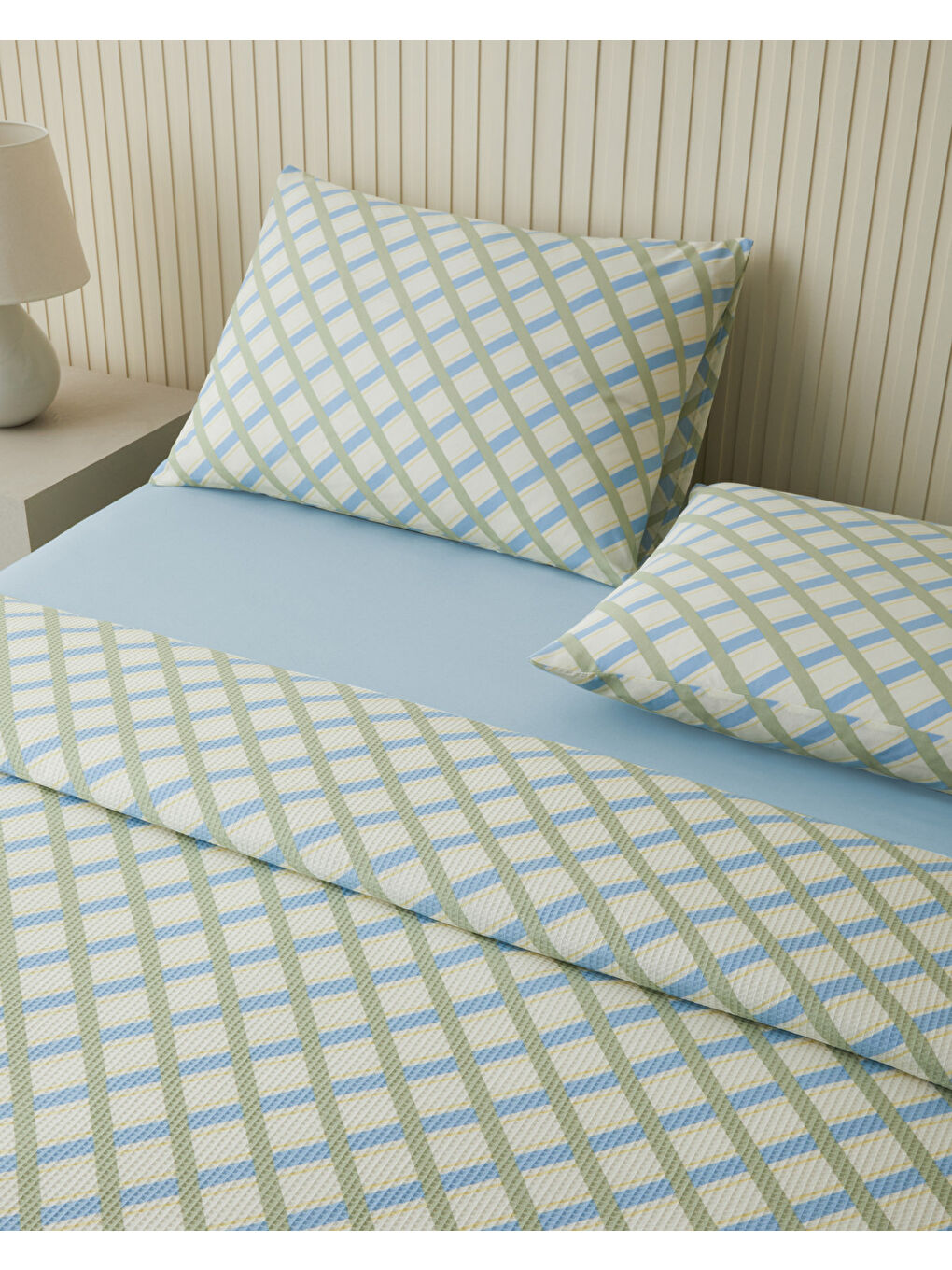 Soft Breeze Çift Kişilik Pike Takımı 200x220 cm Yeşil-2