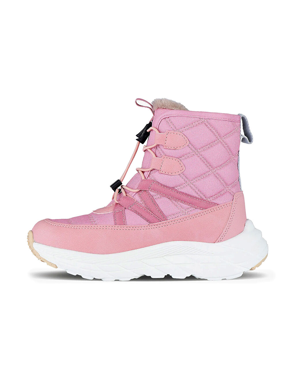 Pembe Vaca Cırtlı Kız Çocuk Kar Botu 943.24K.465