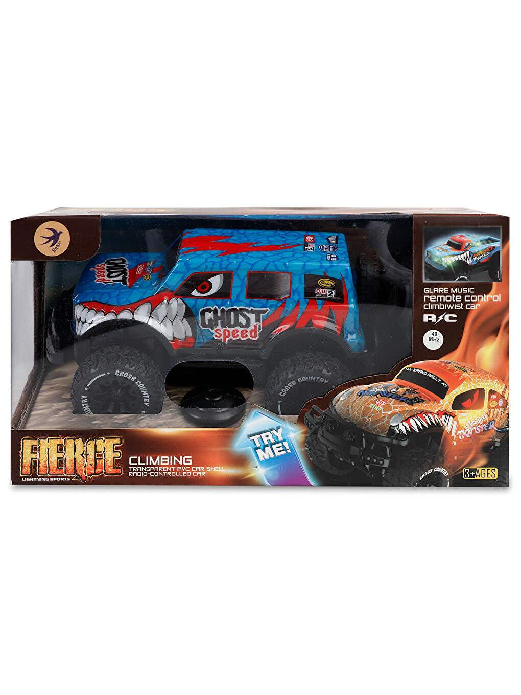 Seher Oyuncak Işıklı Demolu Usb Şarjlı Uzaktan Kumandalı Oyuncak Mavi-Kırmızı