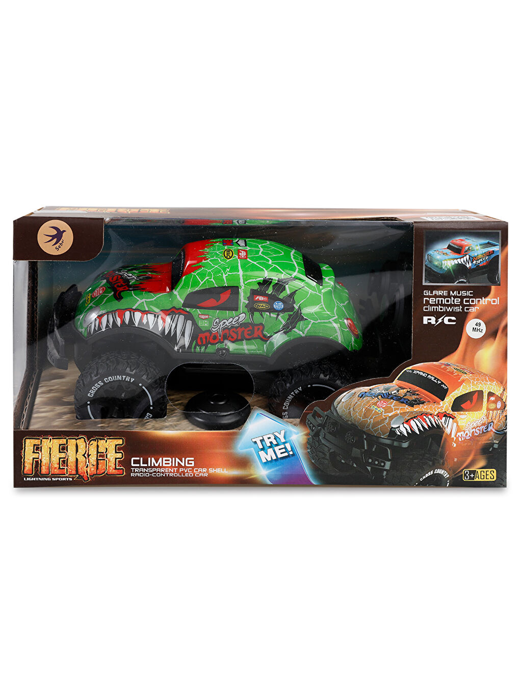 Seher Oyuncak Şarjlı Uzaktan Kumandalı Oyuncak Araba Yeşil-Kırmızı