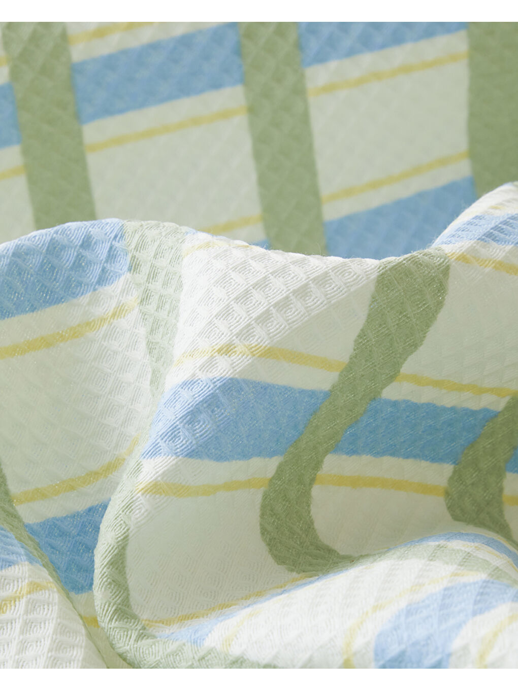 Soft Breeze Çift Kişilik Pike Takımı 200x220 cm Yeşil-4