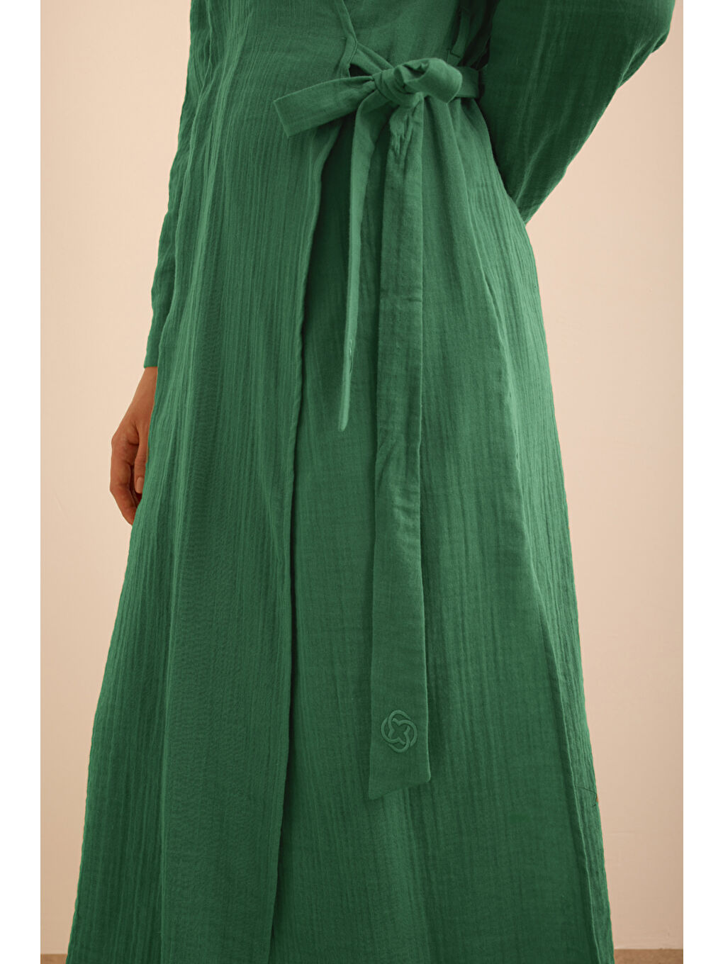 Haki Viscon Pamuk , Yandan Bağlamalı Sabahlık-5