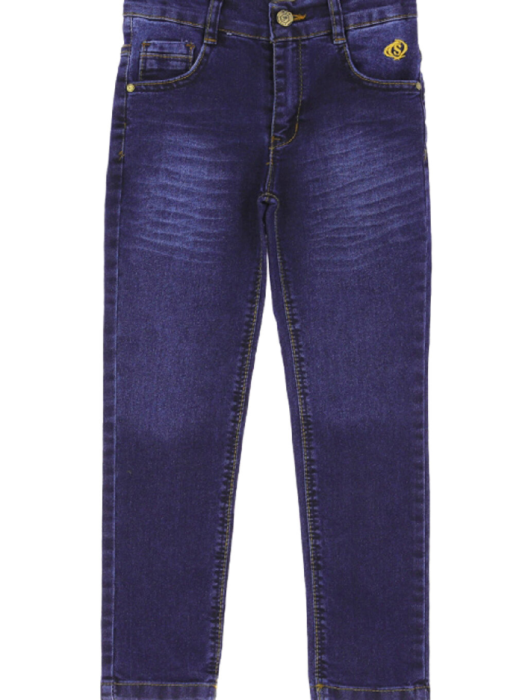 İndigo Erkek Çocuk Elastanlı Esnek Belli Jean Pantolon 13-17 Yaş 12368