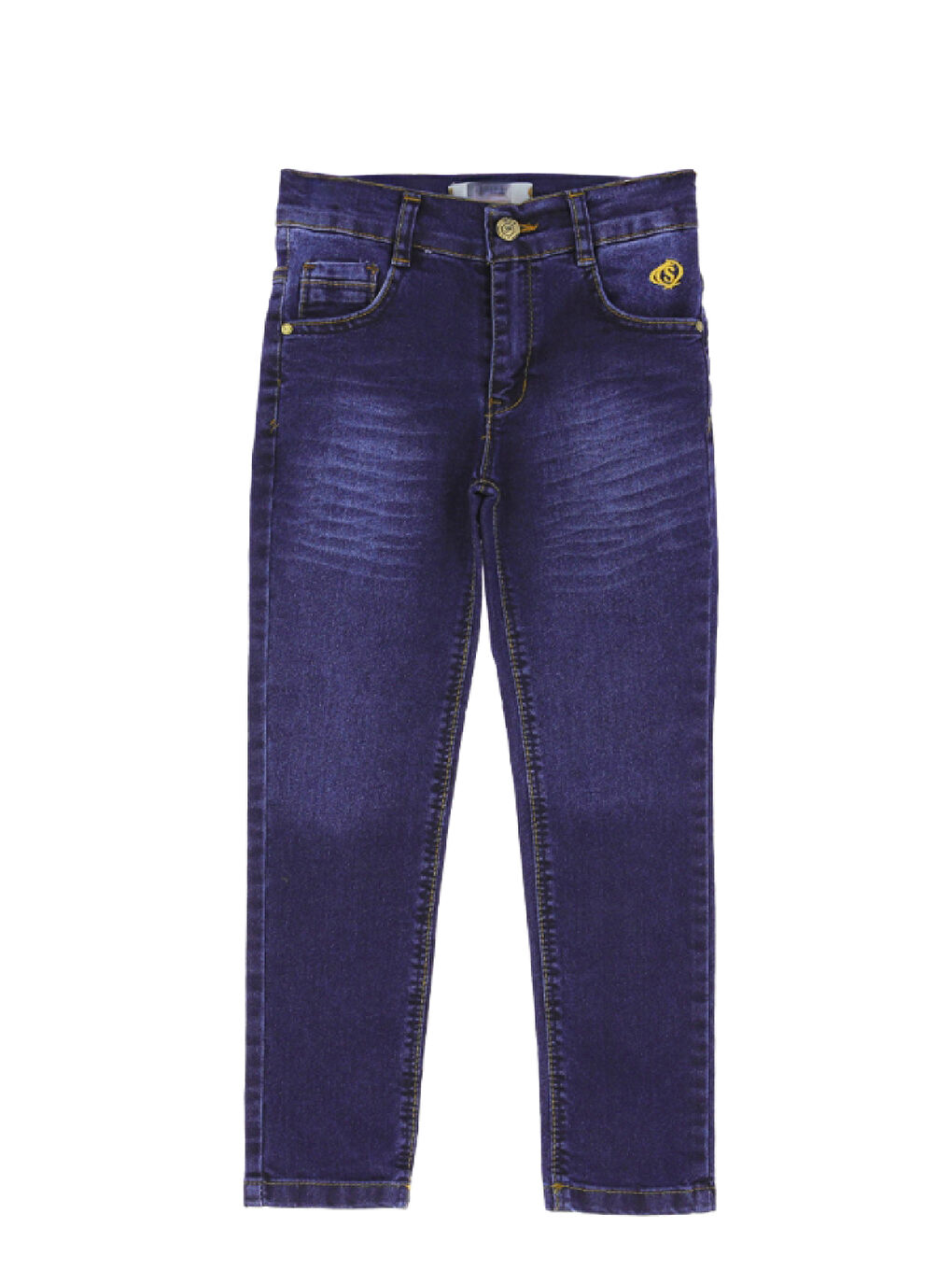 İndigo Erkek Çocuk Elastanlı Esnek Belli Jean Pantolon 13-17 Yaş 12368-1