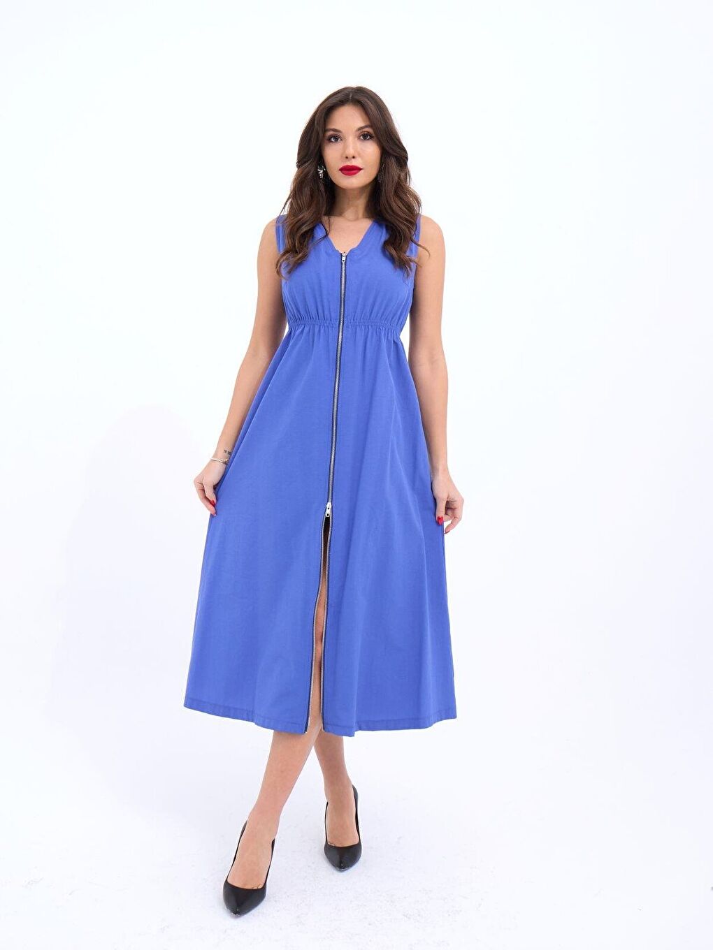 Mor 6510 ELBİSE-MOR