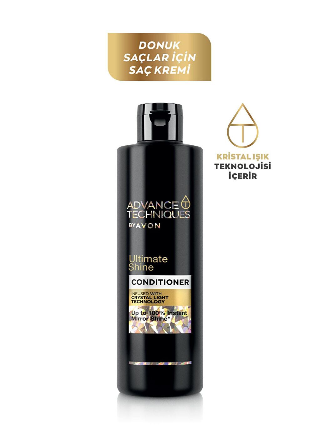 AVON Advance Techniques Parlaklık Veren Saç Kremi 250 Ml. Üçlü Set - 2