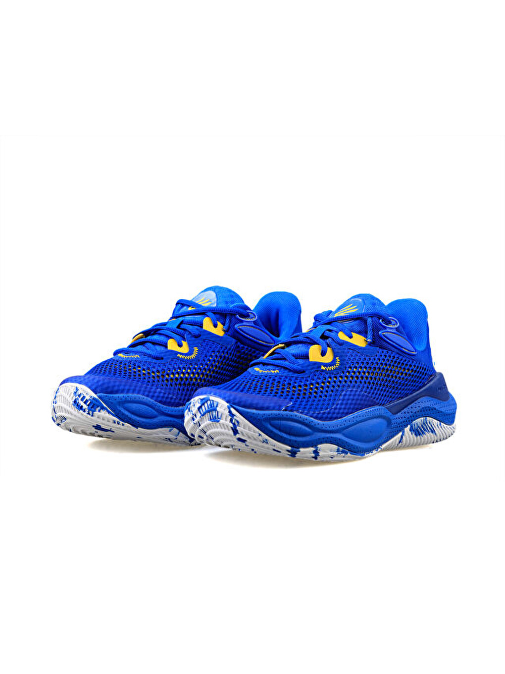 Curry Splash 24 Unisex Basketbol Ayakkabısı 3027636-401 Mavi-2