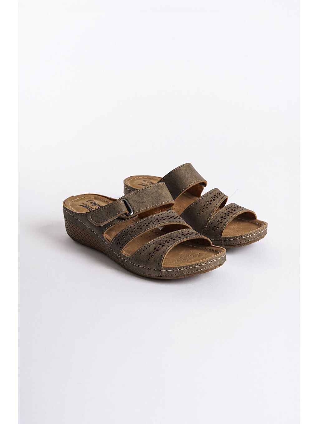 Bej 2909 Kadın Terlik-3