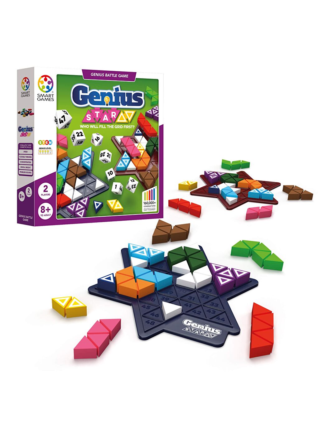 SmartGames Renksiz Genius Star - 1