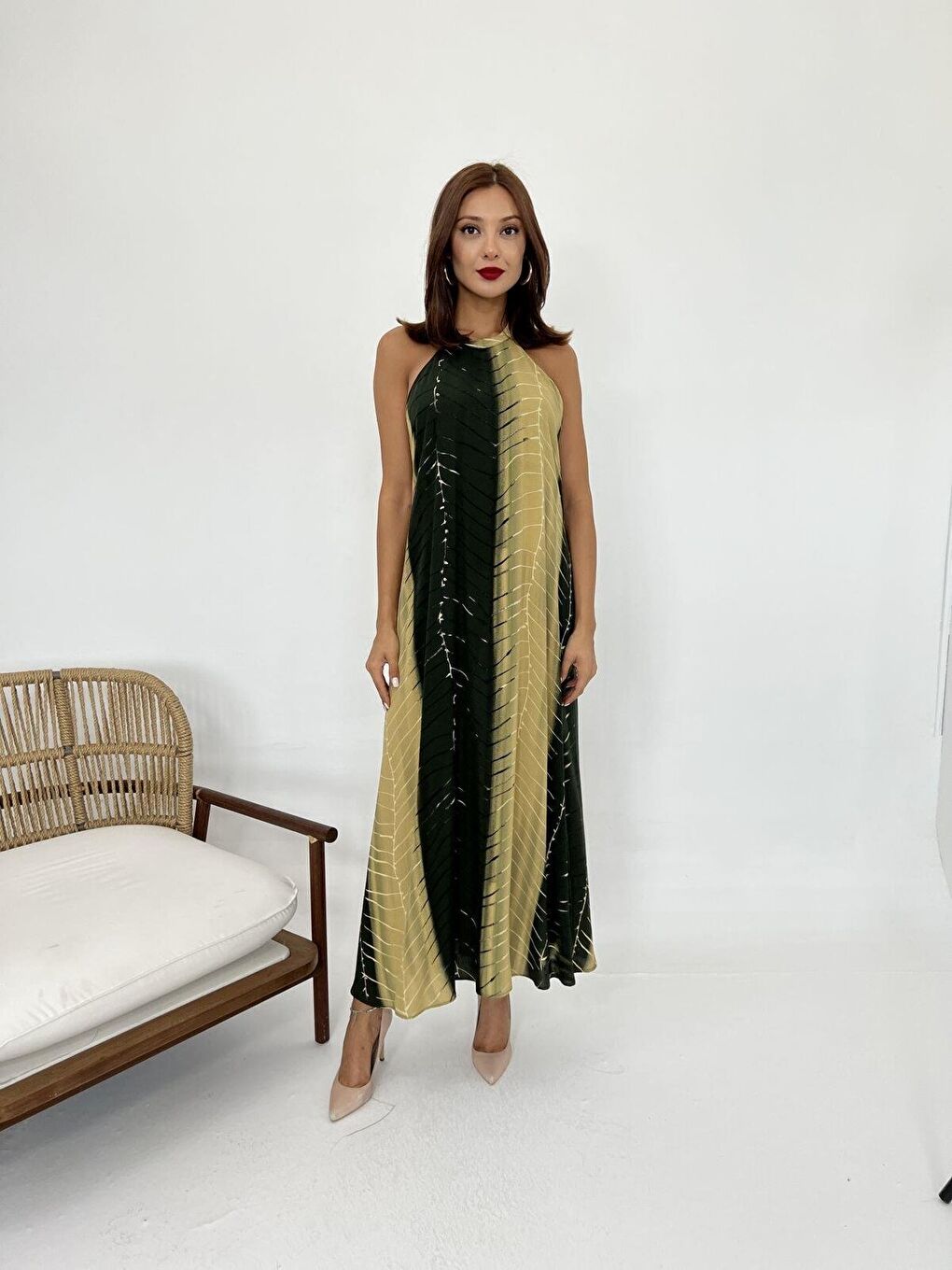 Sarı 6984 ELBİSE-AMSTERDAM-1