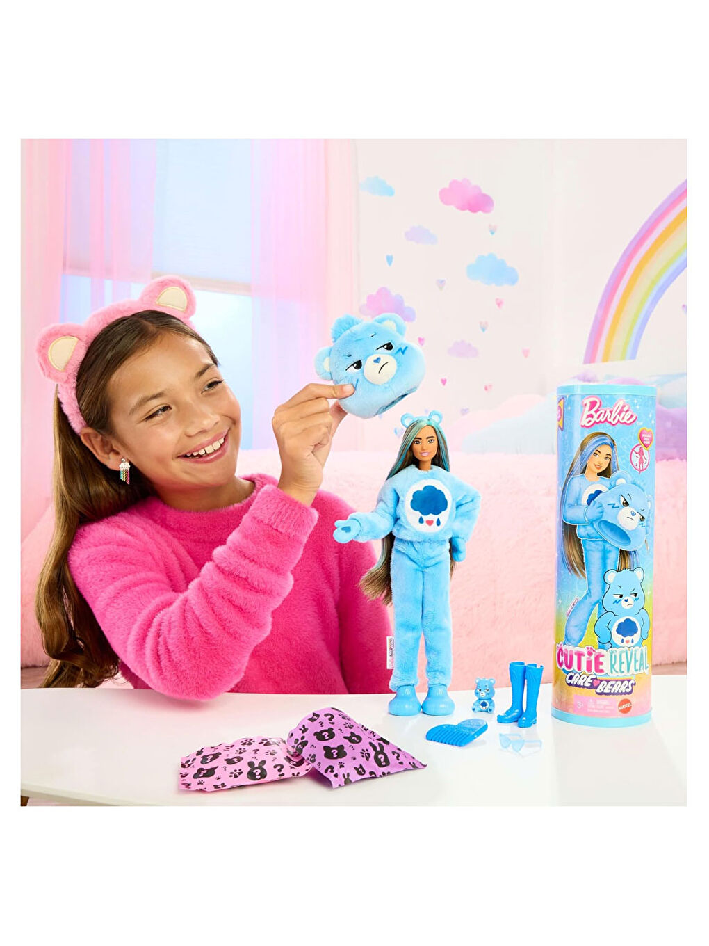 Cutie Reveal Care Bear Serisi Mavi JCN96-4