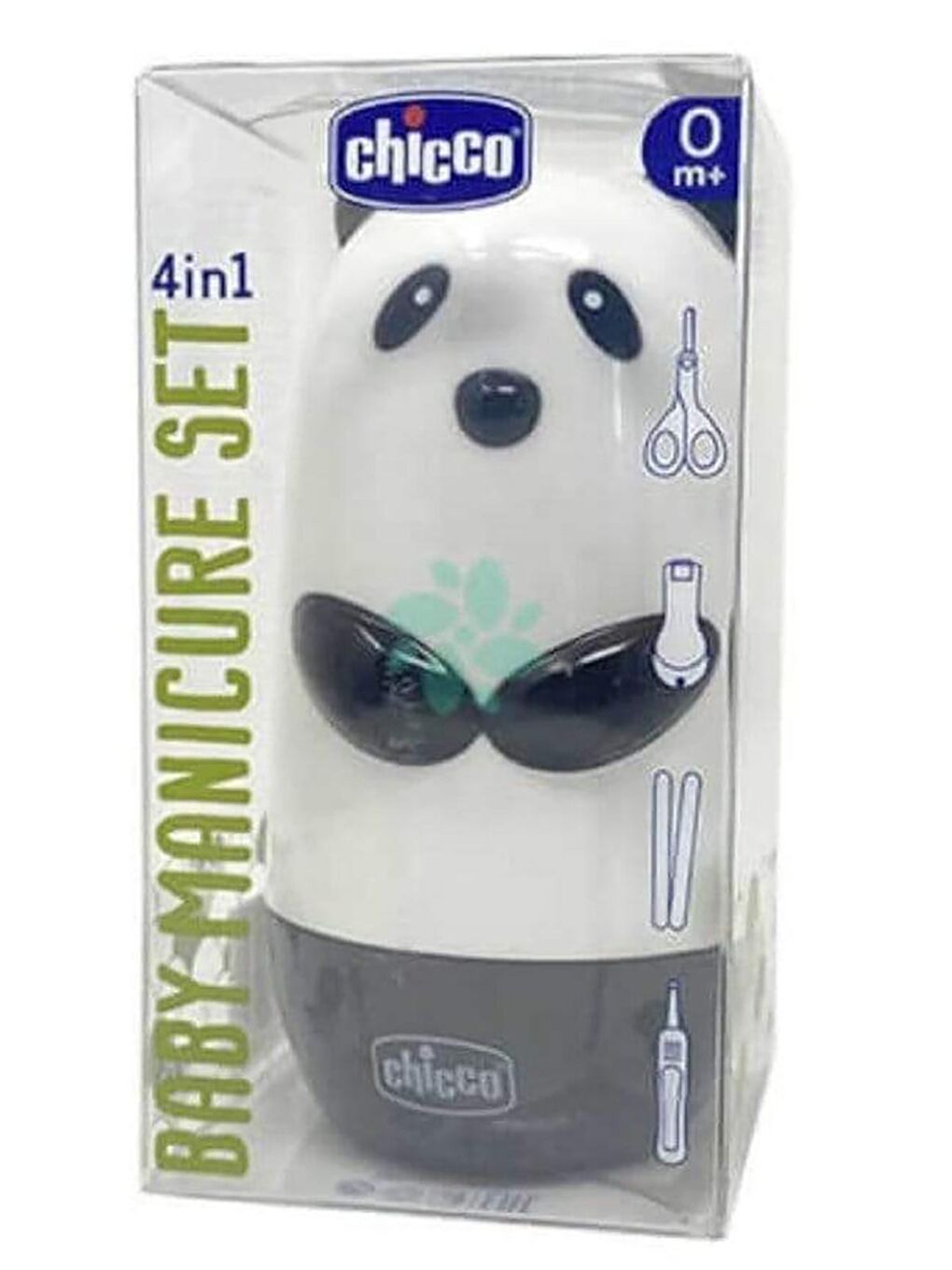 Chicco Renksiz Bebek Tırnak Bakım Seti - Panda - 2