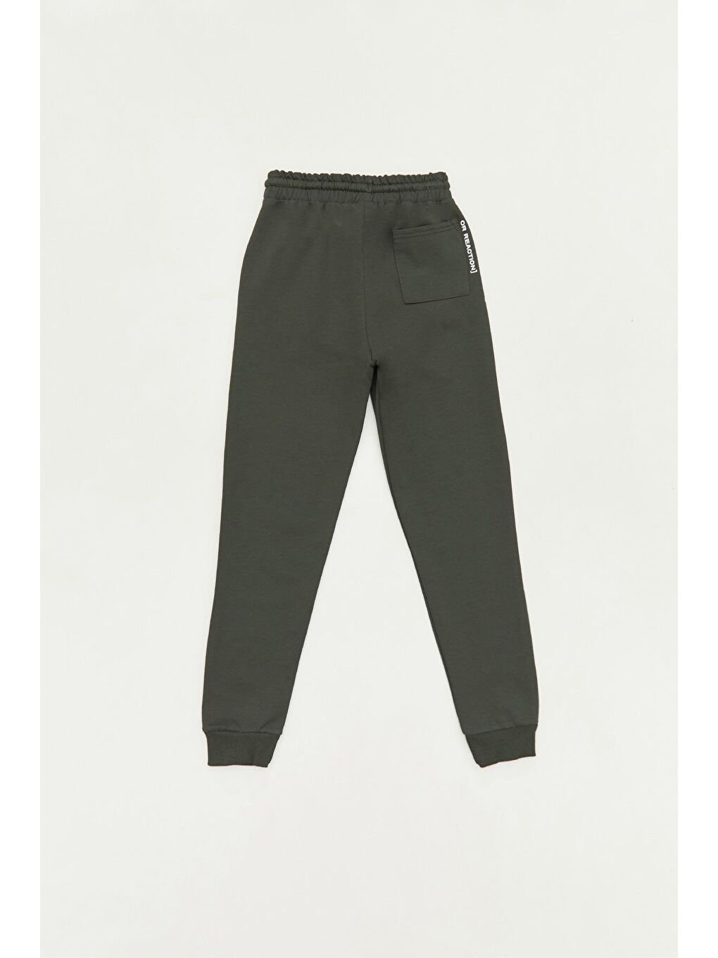 Haki Feelings Yazılı Beli Lastikli Erkek Çocuk Eşofman Altı-1