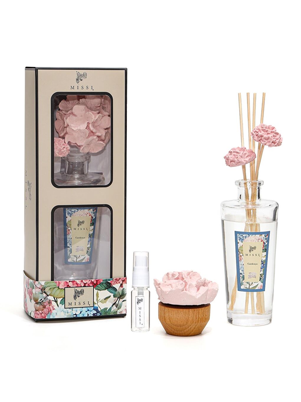 Pembe İkonik Gardenya Hediye Seti