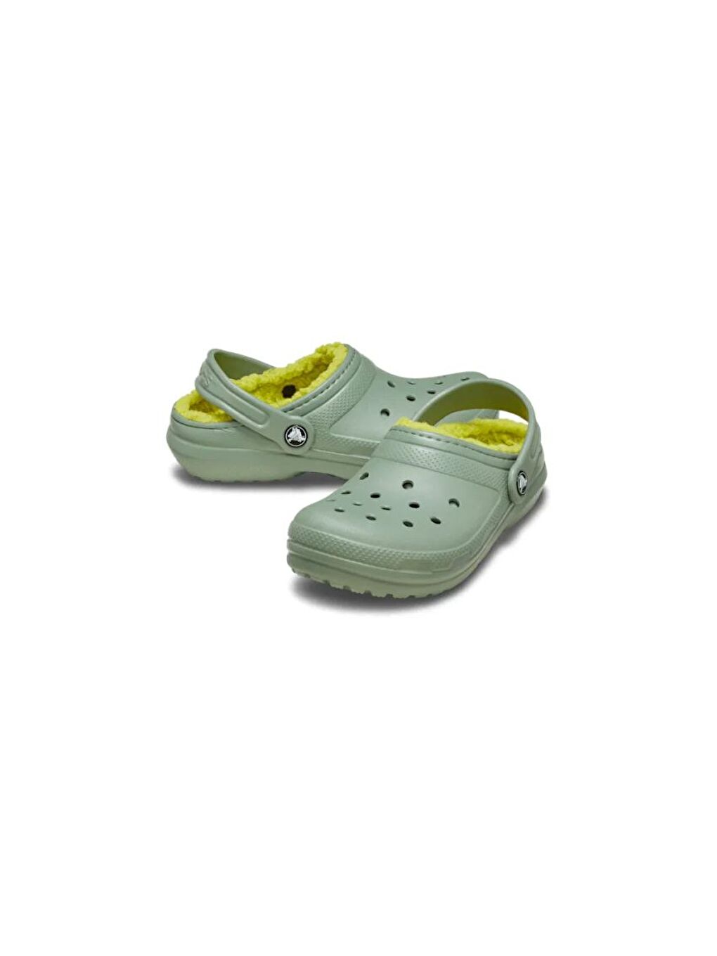 Classic Lined Clog Kids Çocuk Yeşil Terlik 207010-308-1