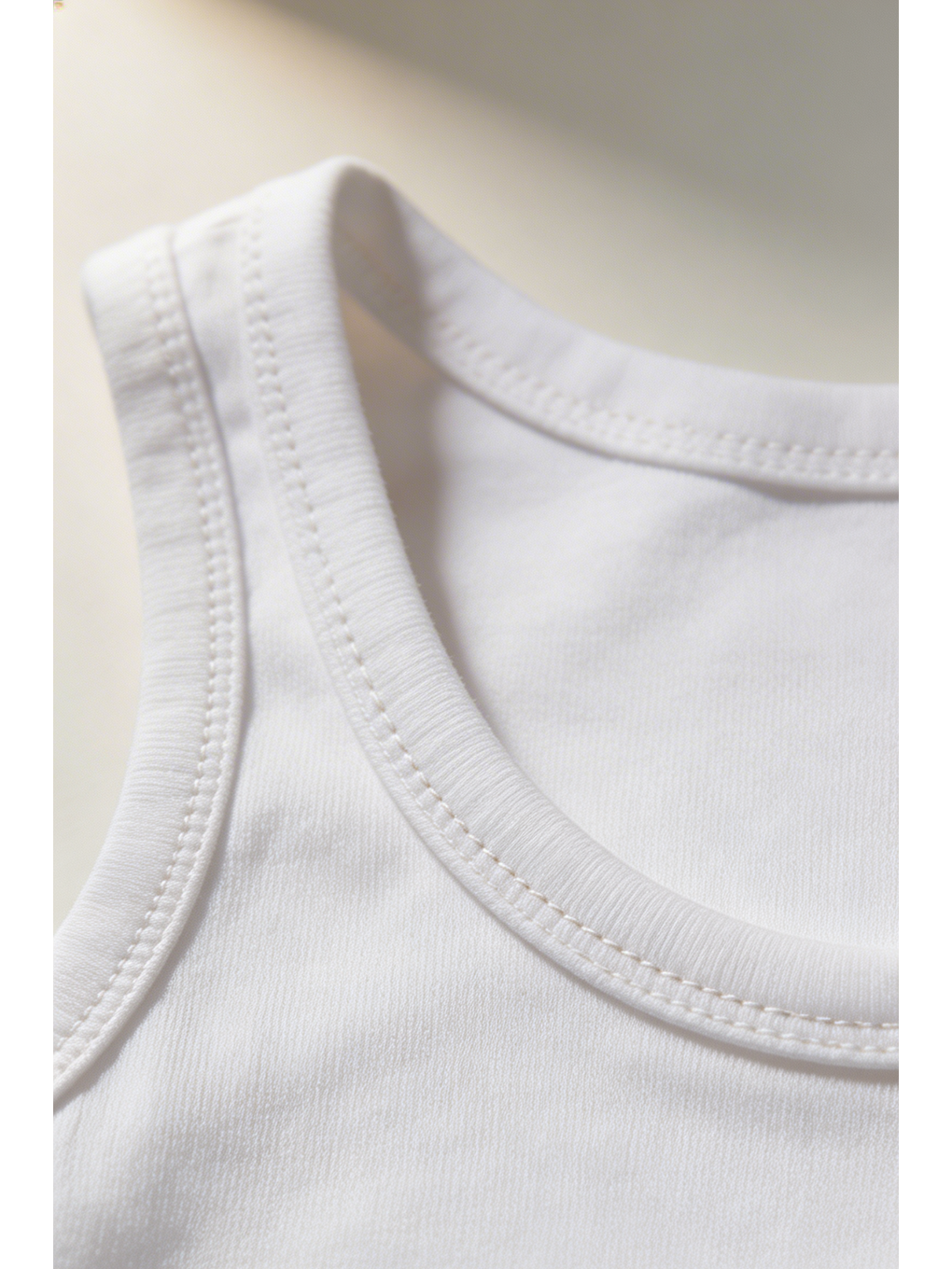 5'Li Paket Basic Beyaz Erkek Çocuk Atlet-3