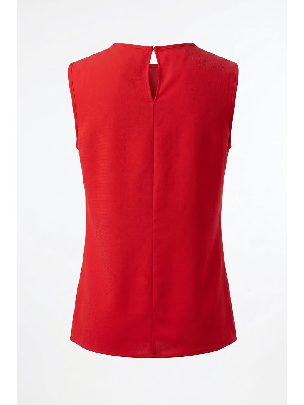 İnci Detaylı Bluz - Kırmızı-5