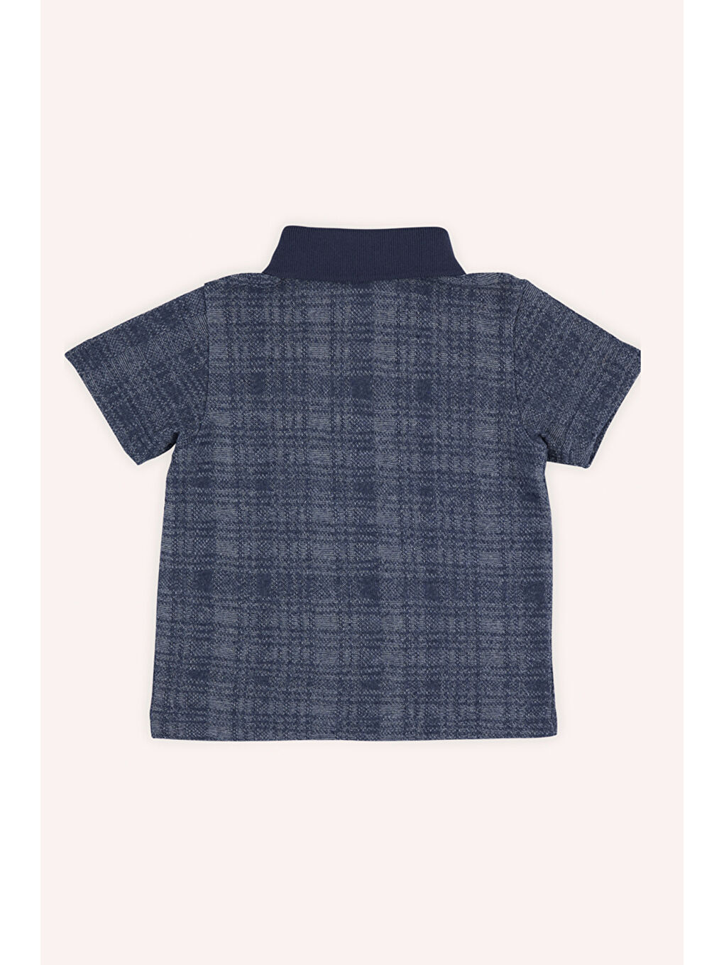 Erkek Bebek Lacivert Polo Yaka Tişört-1