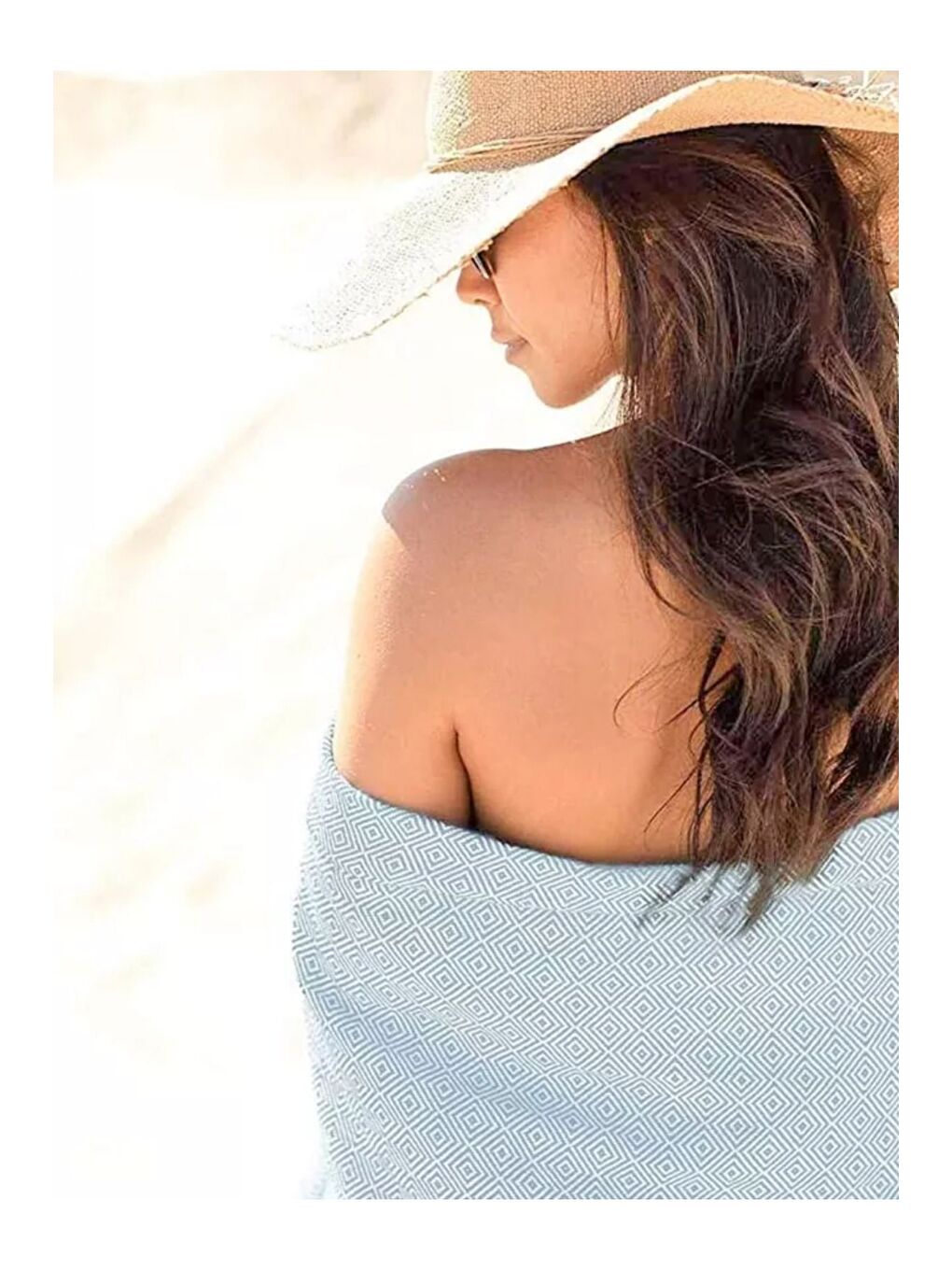 Mavi Yöresel Elmas Peştemal 100x180cm %100 Pamuk A.MAVI/100X180CM