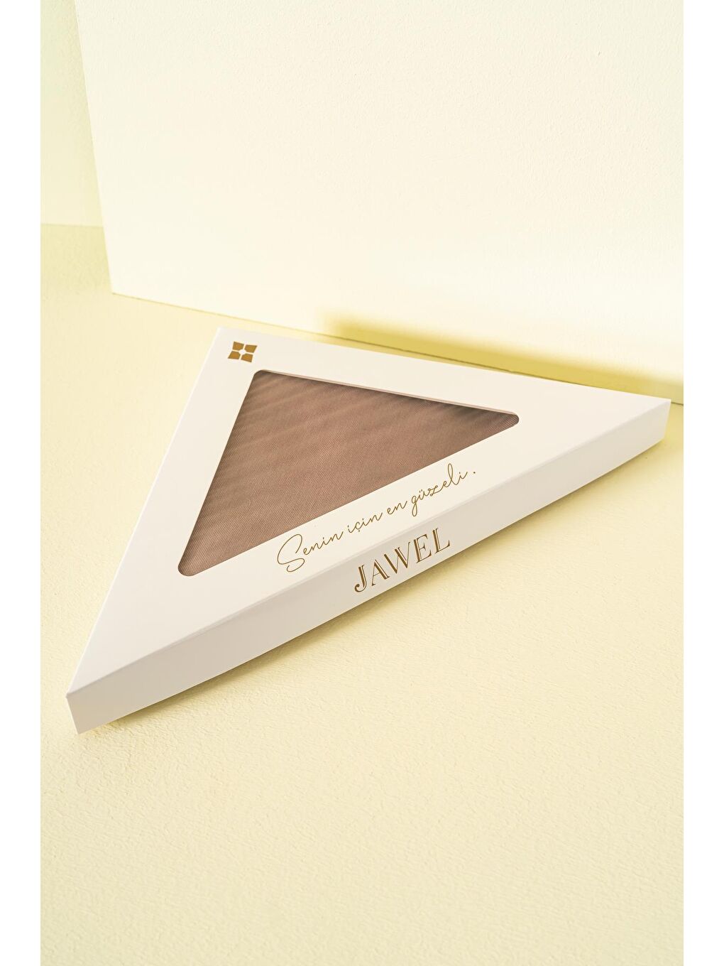 Bej Kadın Degrade Soft Şal-1