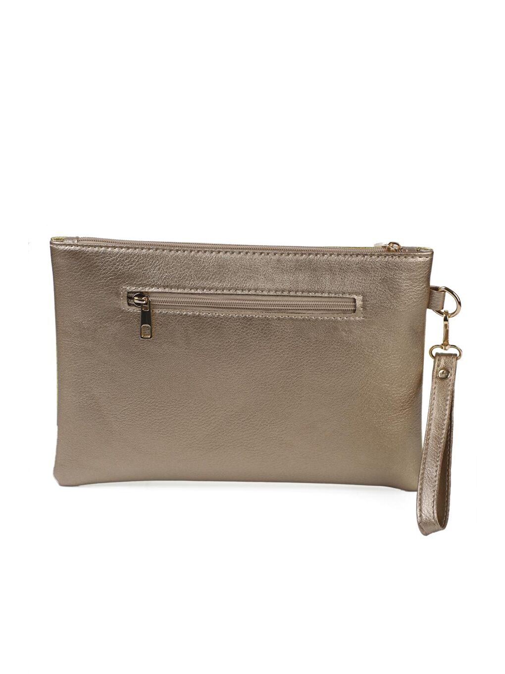 Capone Outfitters Altın Paris Kadın Clutch Çanta - 1