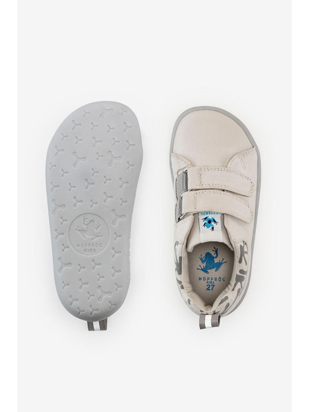 Smart Walker Canvas Play Beyaz Barefoot Çocuk Ayakkabı-3