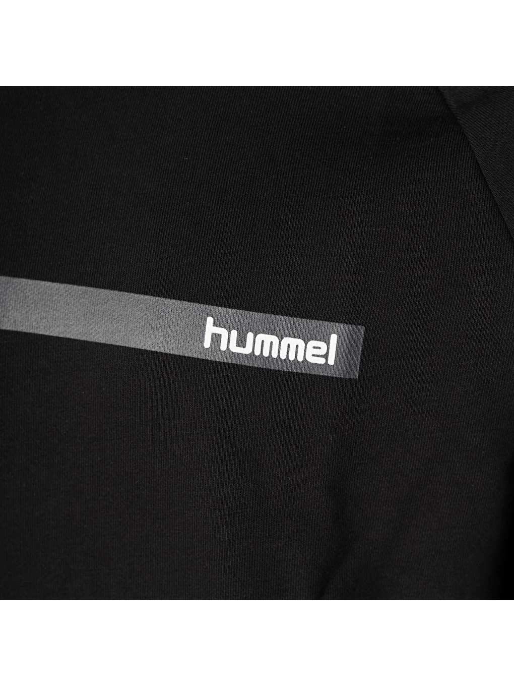 Hummel Siyah Tejo Erkek Kapüşonlu Sweatshirt - 2