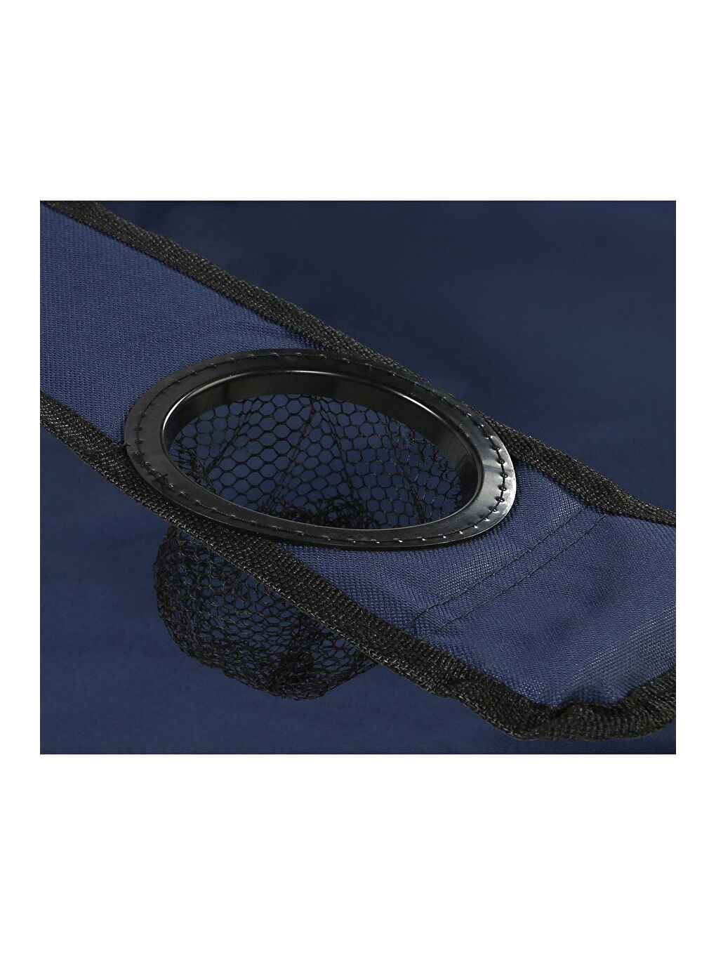 4 Lü Katlanabilir Kamp Sandalyesi Piknik Sandalyesi Plaj Sandalyesi Mavi Taşıma Çantalı-5