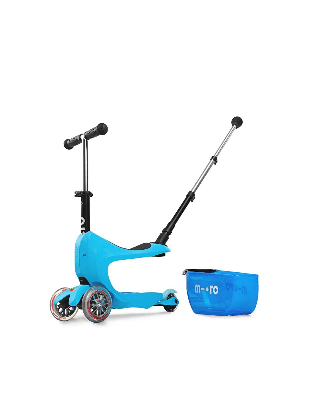 Micro Mavi Mini2go Deluxe Plus 3 Tekerlekli Scooter Blue - 2