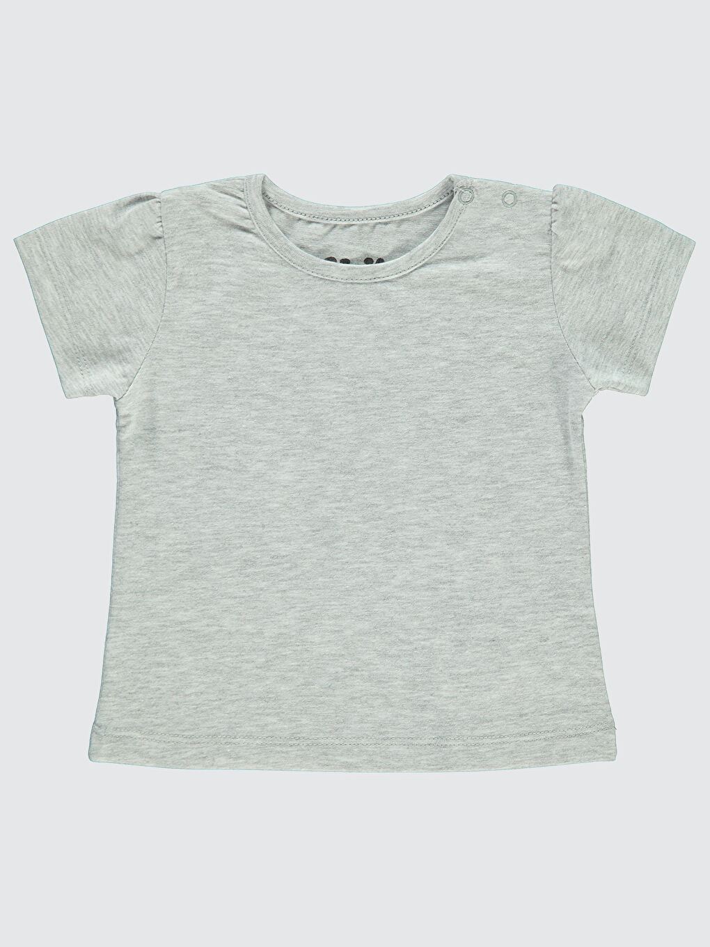 Beyaz Baby Kız Bebek Tişört 6-18 Ay Karmelanj