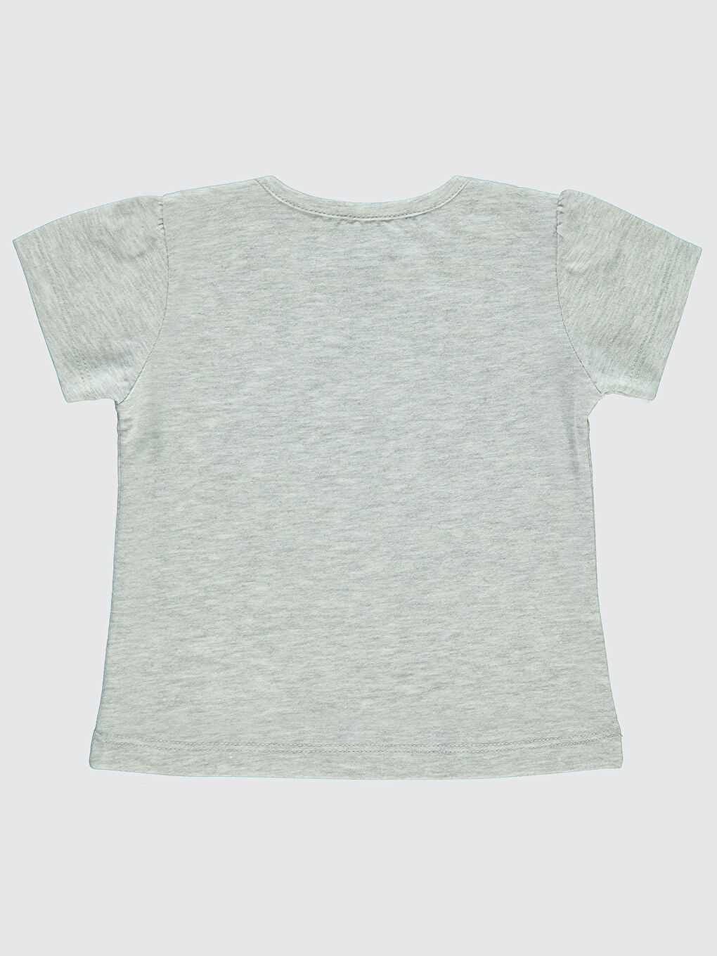 Beyaz Baby Kız Bebek Tişört 6-18 Ay Karmelanj-1