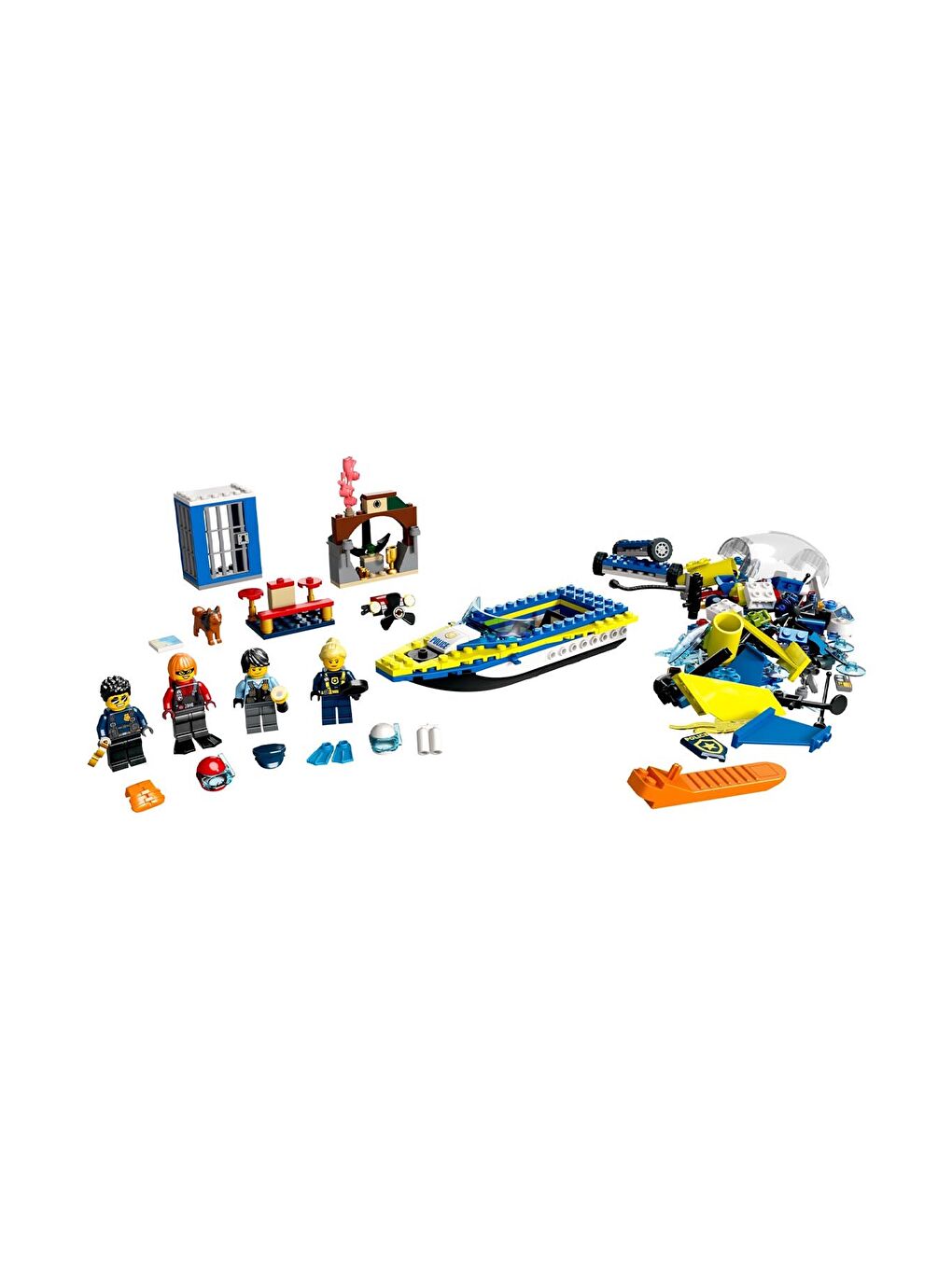 Lego Lego City Su Polisi Dedektif Görevleri 60355 - 1