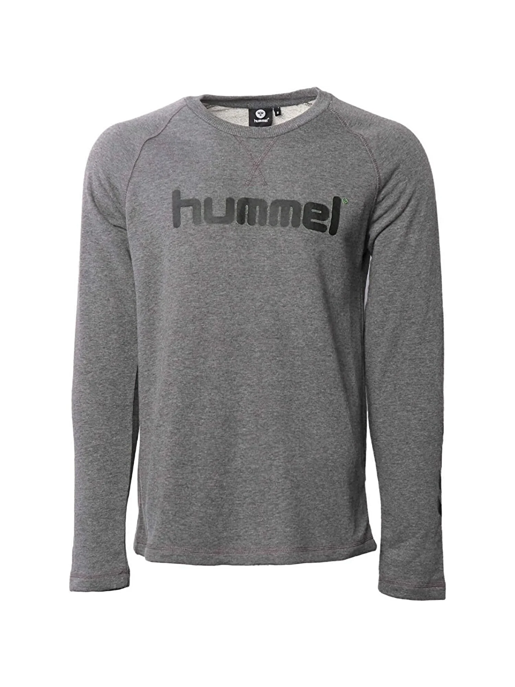 Hummel Gri Jelani Erkek Gri Bisiklet Yaka Sweatshirt - 1