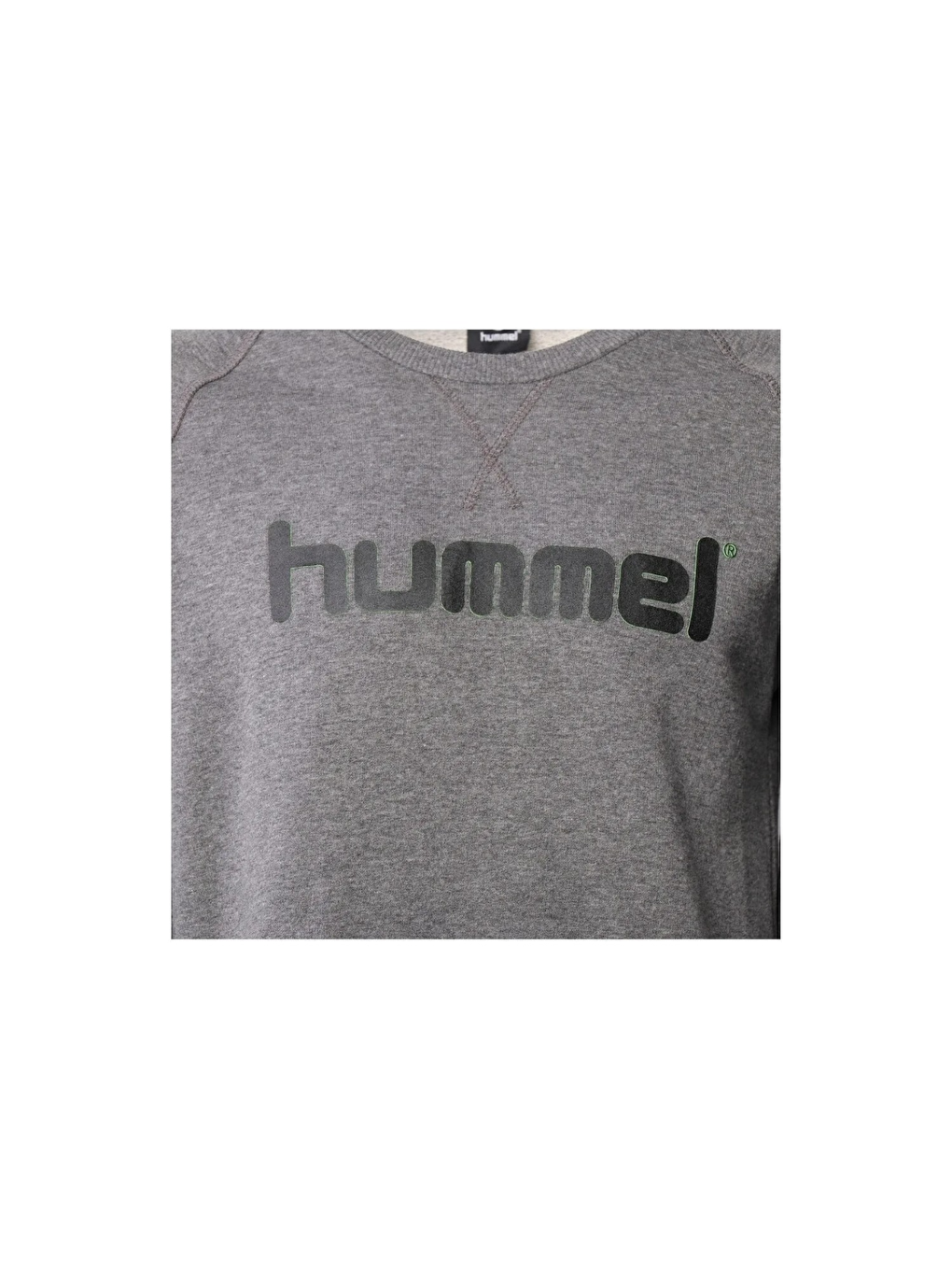 Hummel Gri Jelani Erkek Gri Bisiklet Yaka Sweatshirt - 2