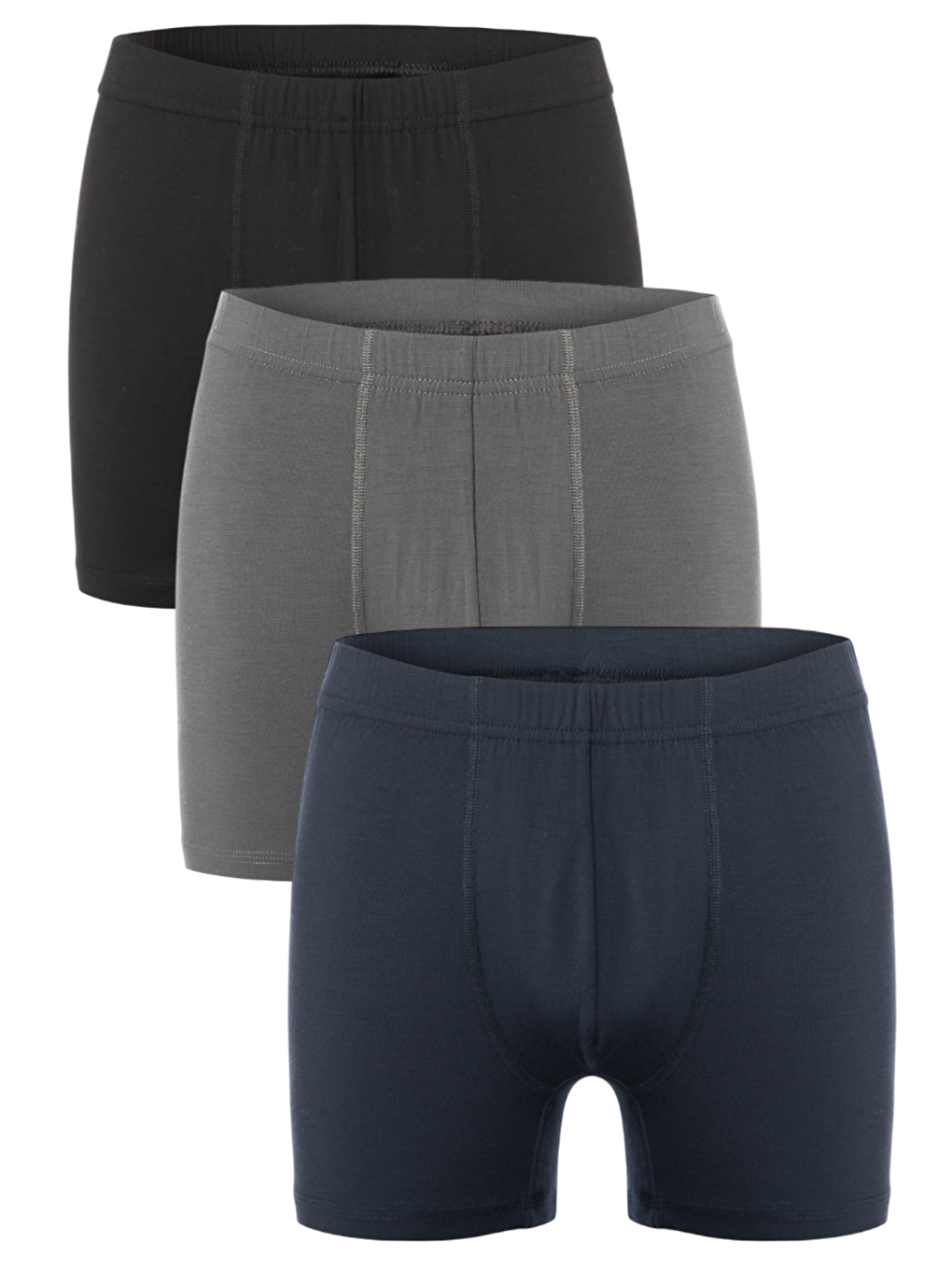 Karışık 3 lü Erkek Bambu Elastanlı Esnek Boxer Seti 417