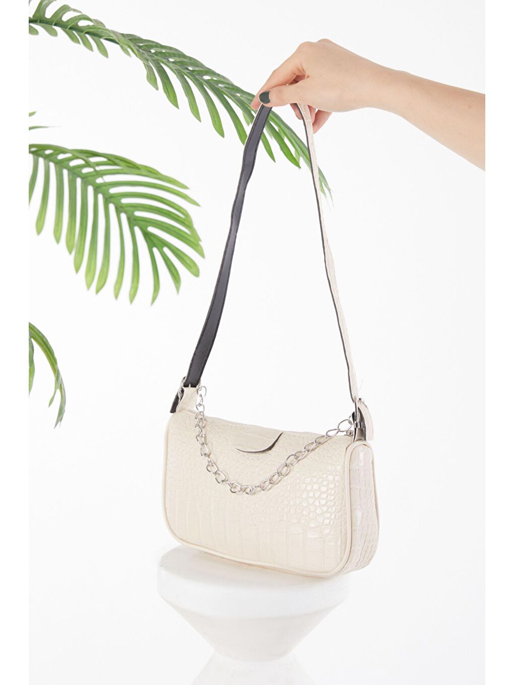 Kadın Bej Çanta - 25759-1