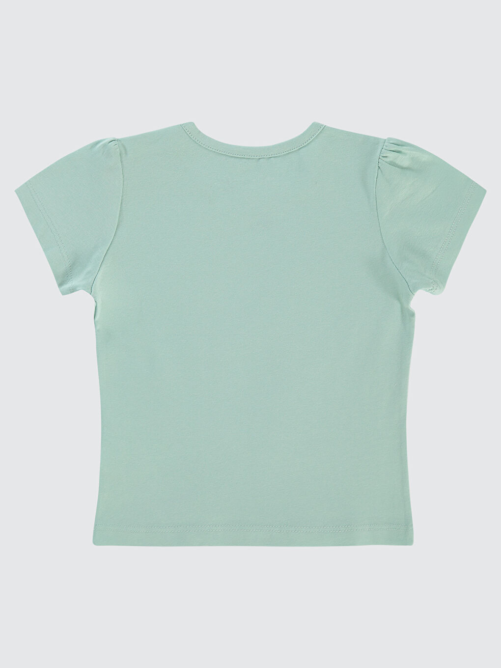 Baby Kız Bebek Tişört 6-18 Ay Çağla Yeşili-1