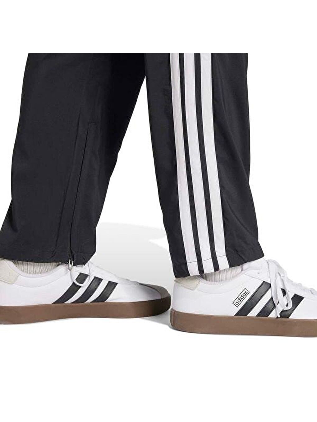 Essentials Stanford Open Hem Erkek Siyah Eşofman Altı-1