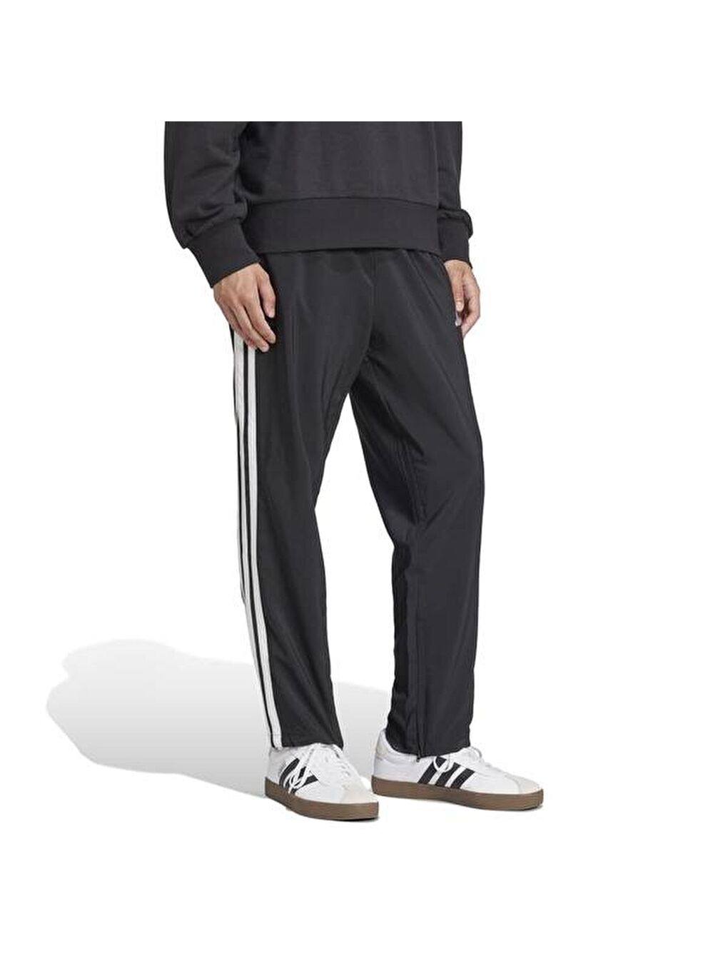 Essentials Stanford Open Hem Erkek Siyah Eşofman Altı-2