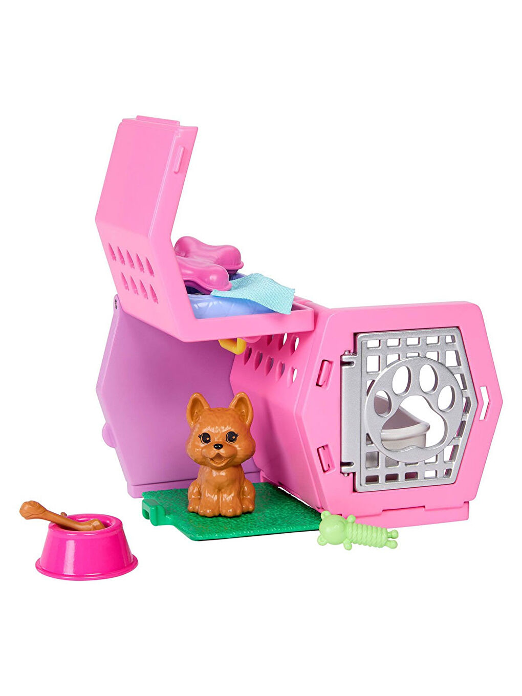 BARBIE Chelsea Köpekçiğin Taşıma Çantası Oyun Seti JDF89 - 2