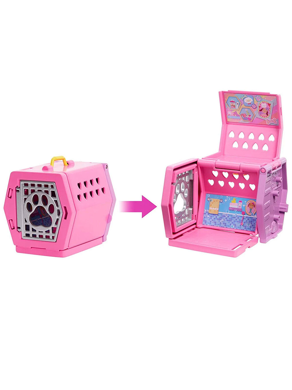 BARBIE Chelsea Köpekçiğin Taşıma Çantası Oyun Seti JDF89 - 3