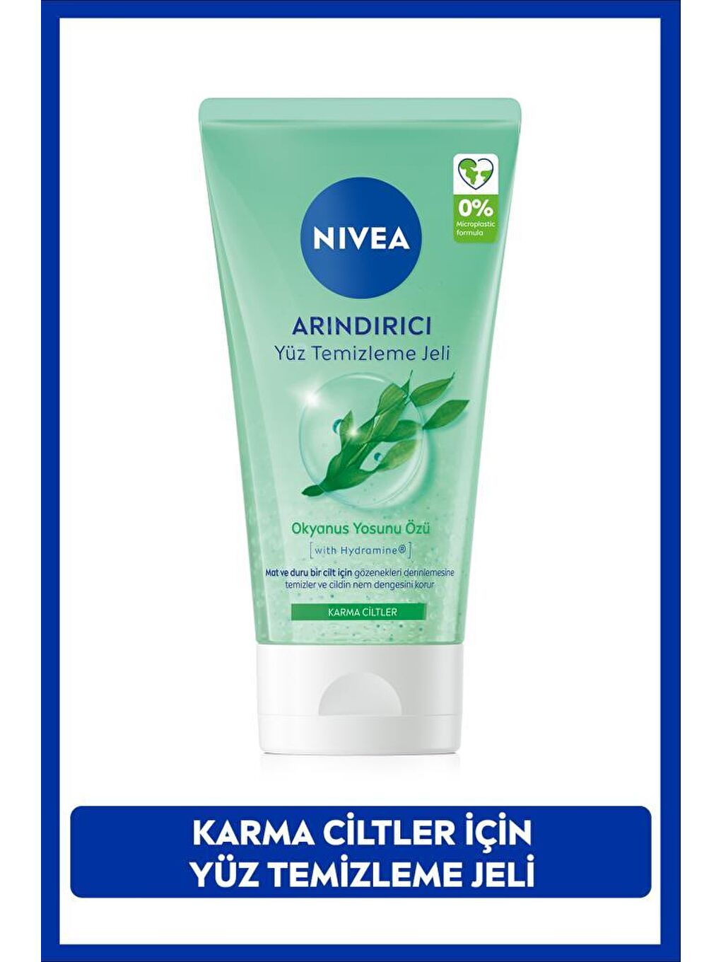 Arındırıcı Yüz Temizleme Jeli 150ml, Karma Cilt Tipi, Gözenek Temizleyici, Nemlendirici, Mat C