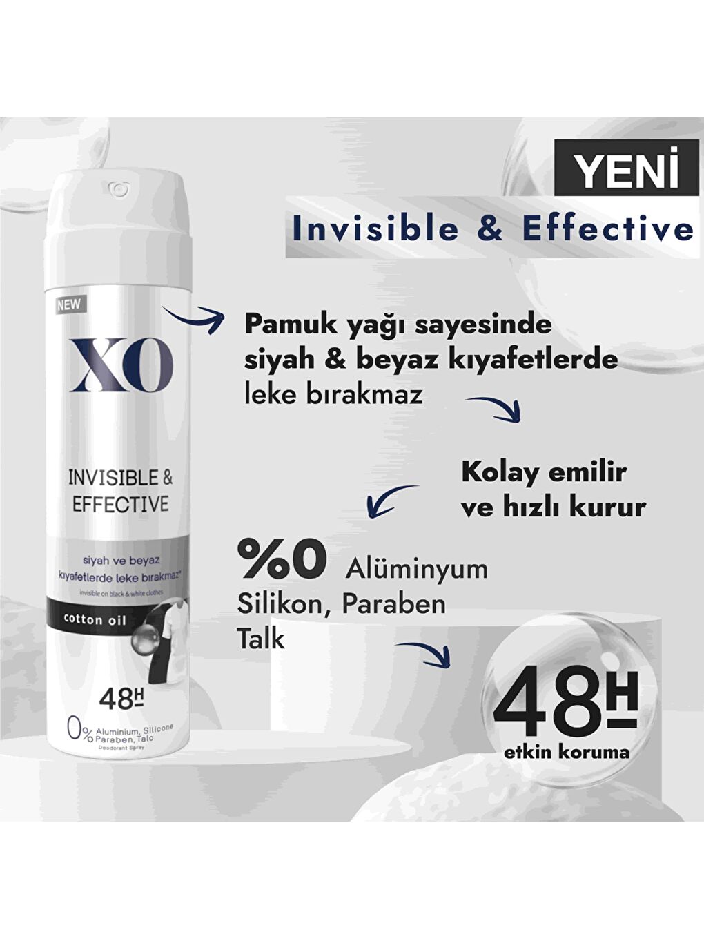 Invisible & Effective Women Deodorant 150 ml