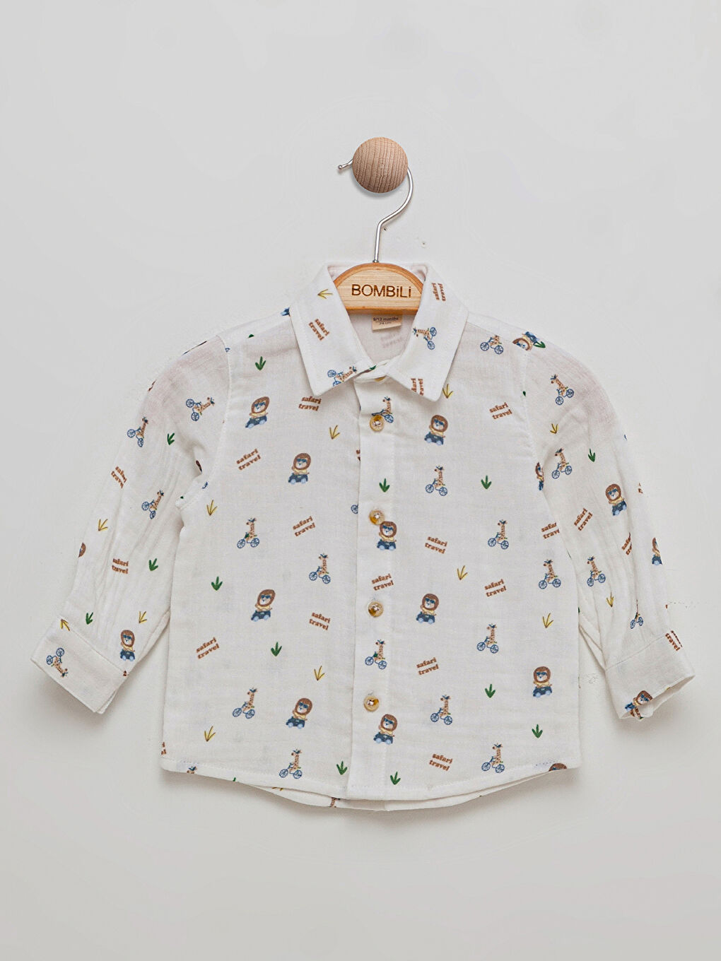 Erkek Bebek 3'lü Takım 6-18 Ay Bej-4