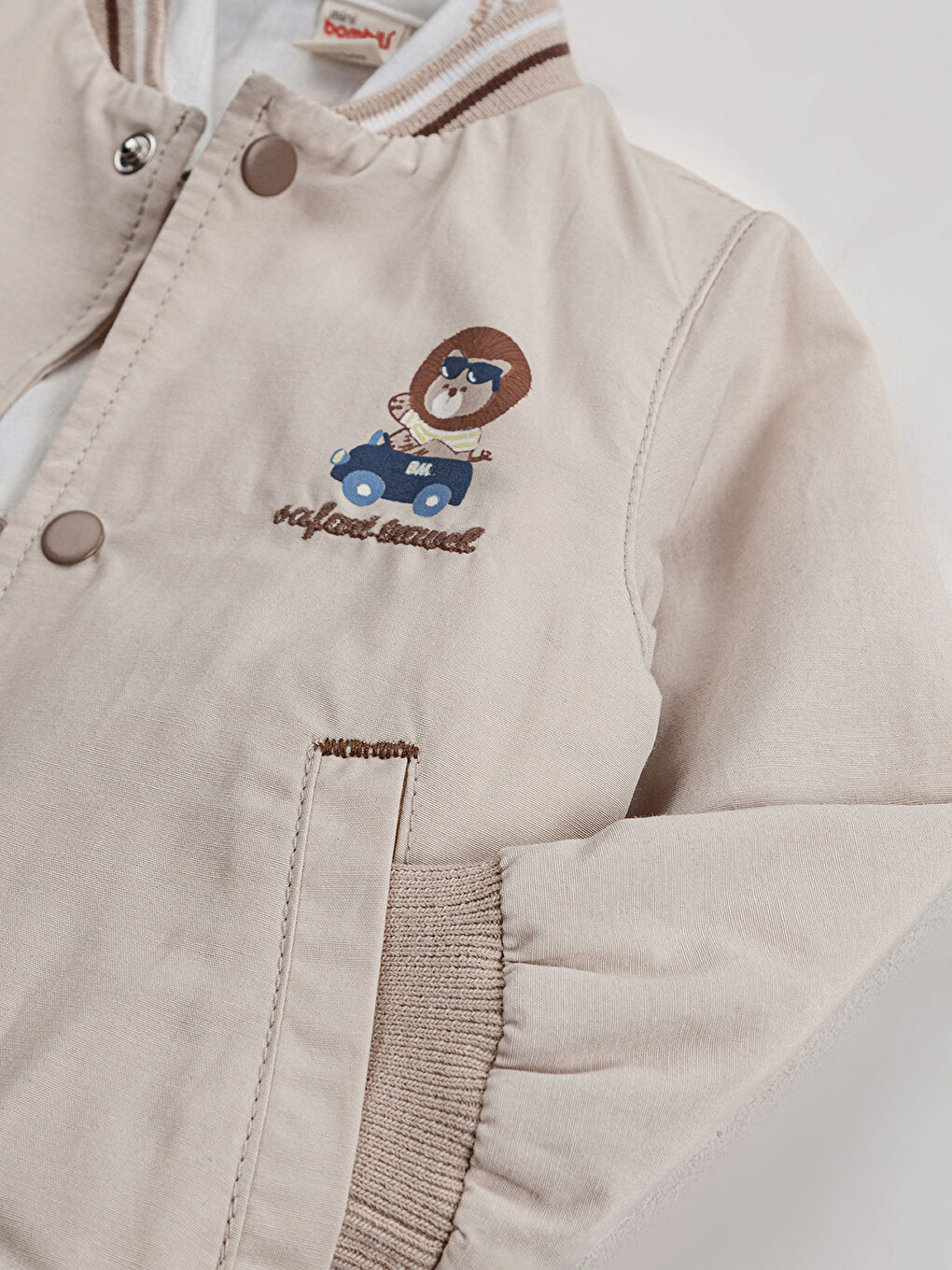 Erkek Bebek 3'lü Takım 6-18 Ay Bej-2