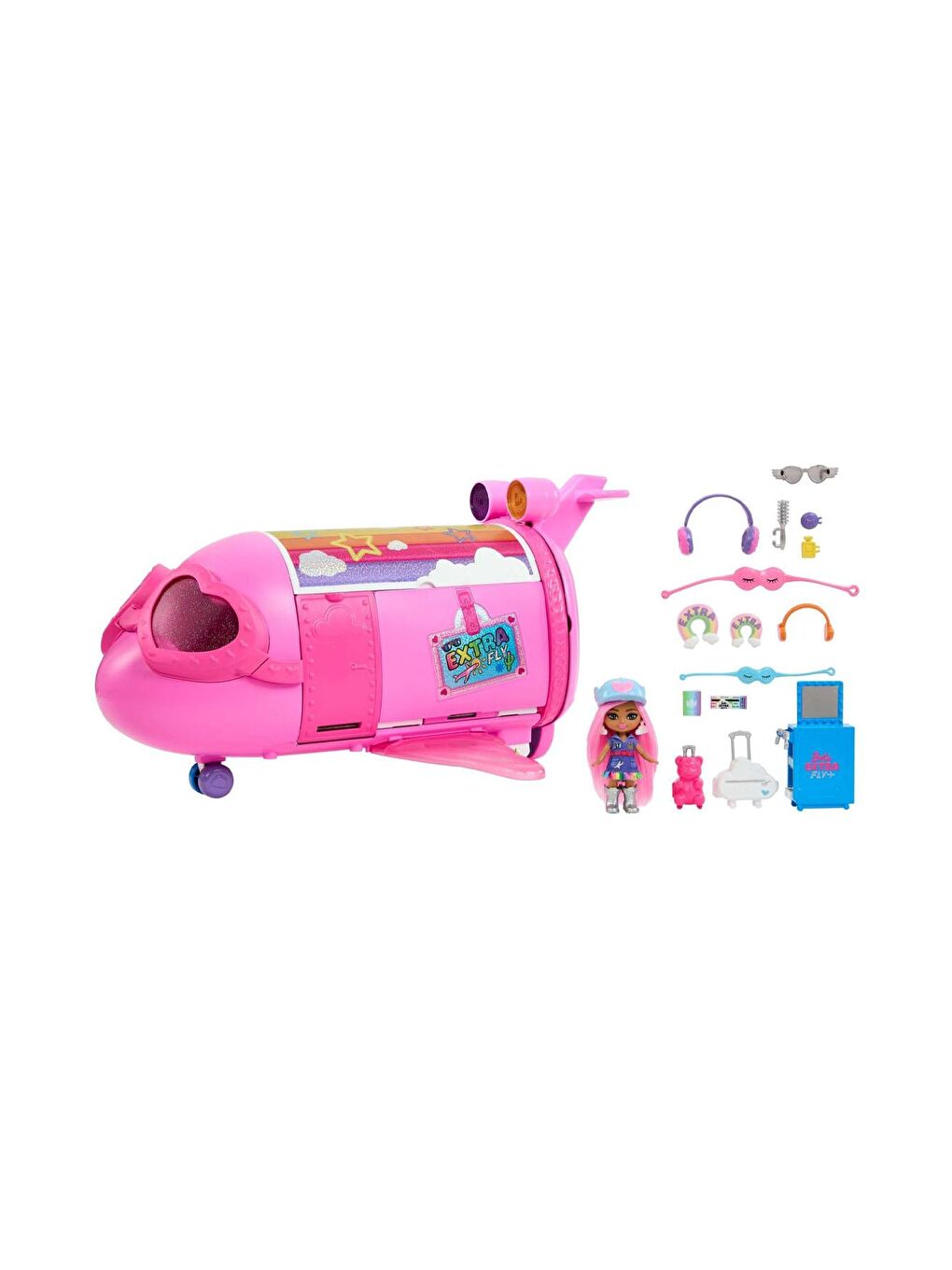 BARBIE Beyaz-Renklibaskı Extra Jet HPF72