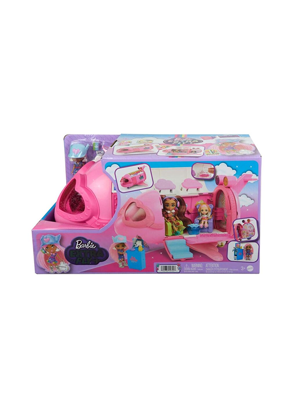 BARBIE Beyaz-Renklibaskı Extra Jet HPF72 - 2